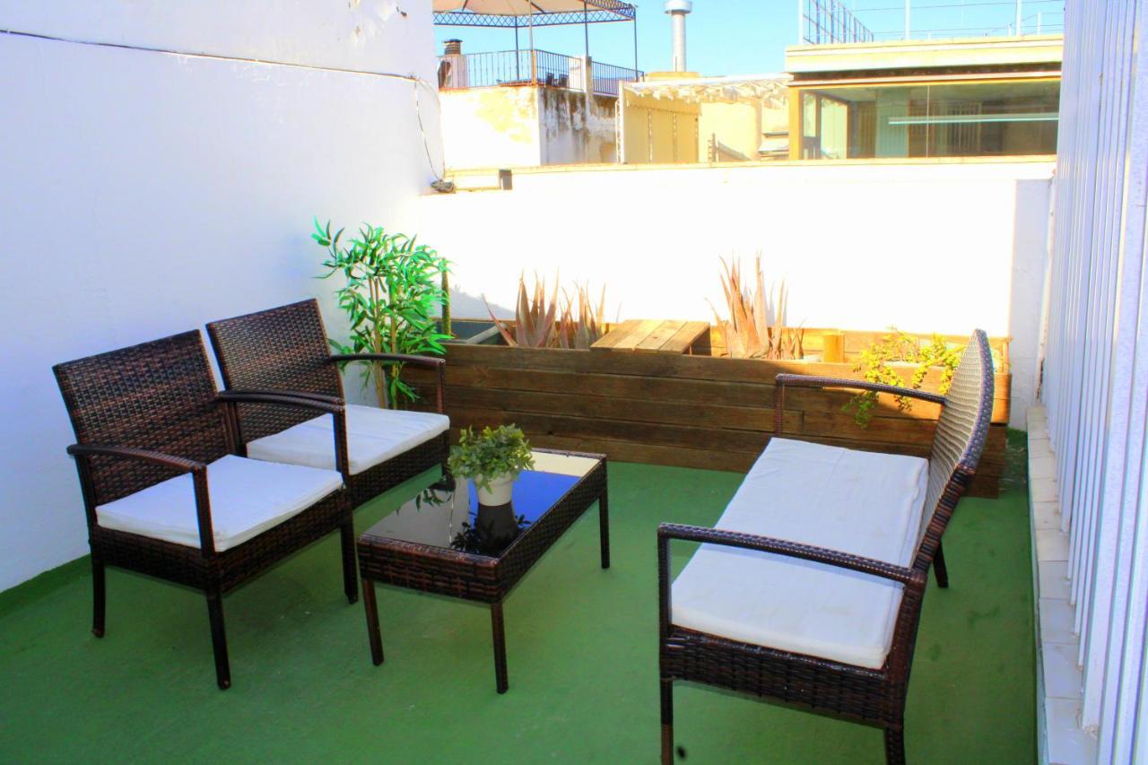 Plaza Nueva Terraza Appartement Sevilla Buitenkant foto